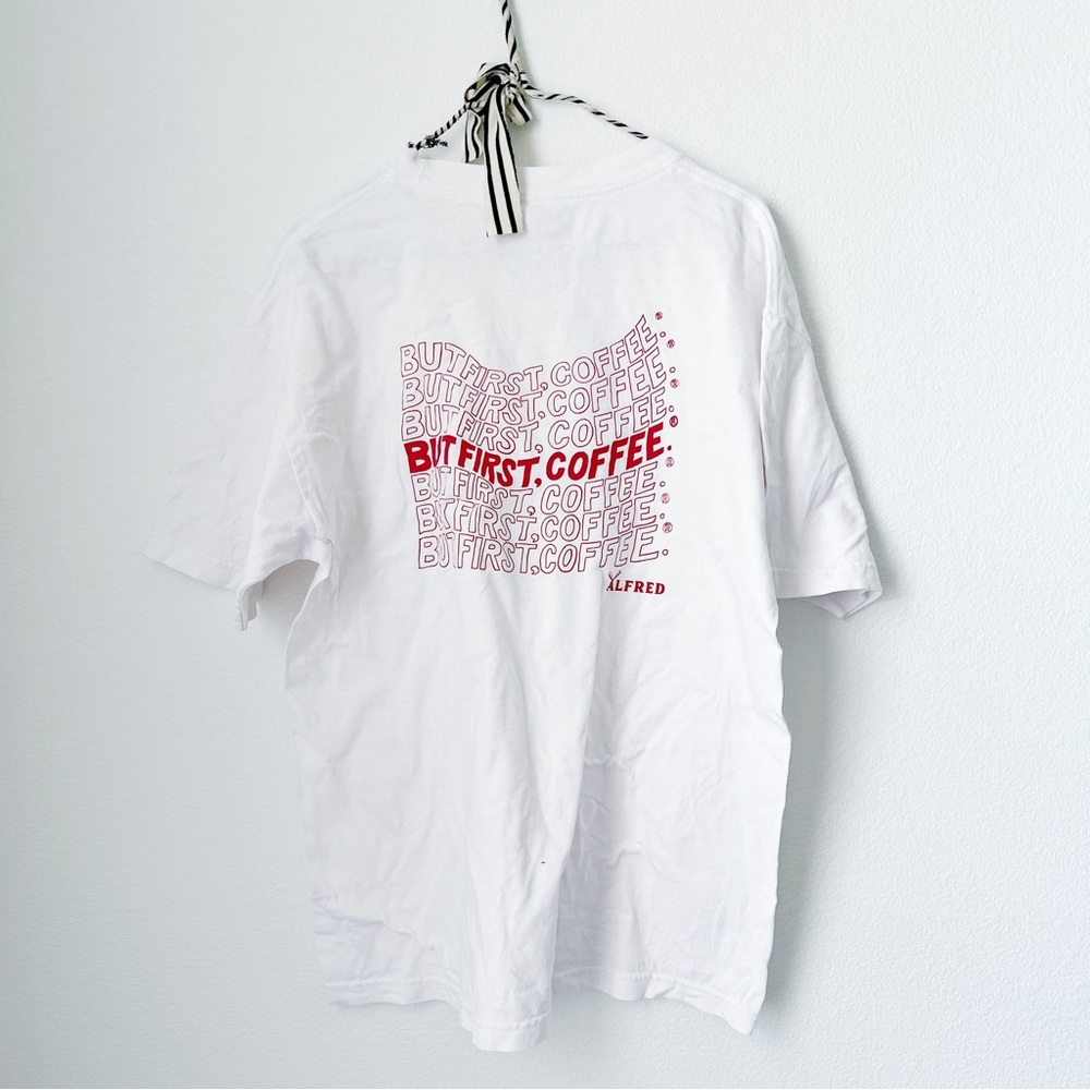 Alfred “But First, Coffee” Tee